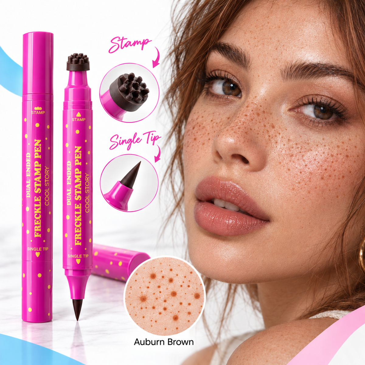 PixelFleck™ — Dual-Ended Freckle Pen